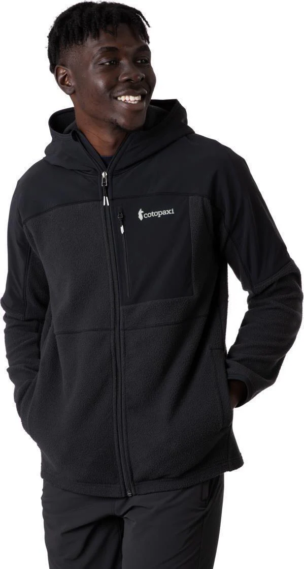 Abrazo Fleece Hooded Full-Zip Jacket - Mens