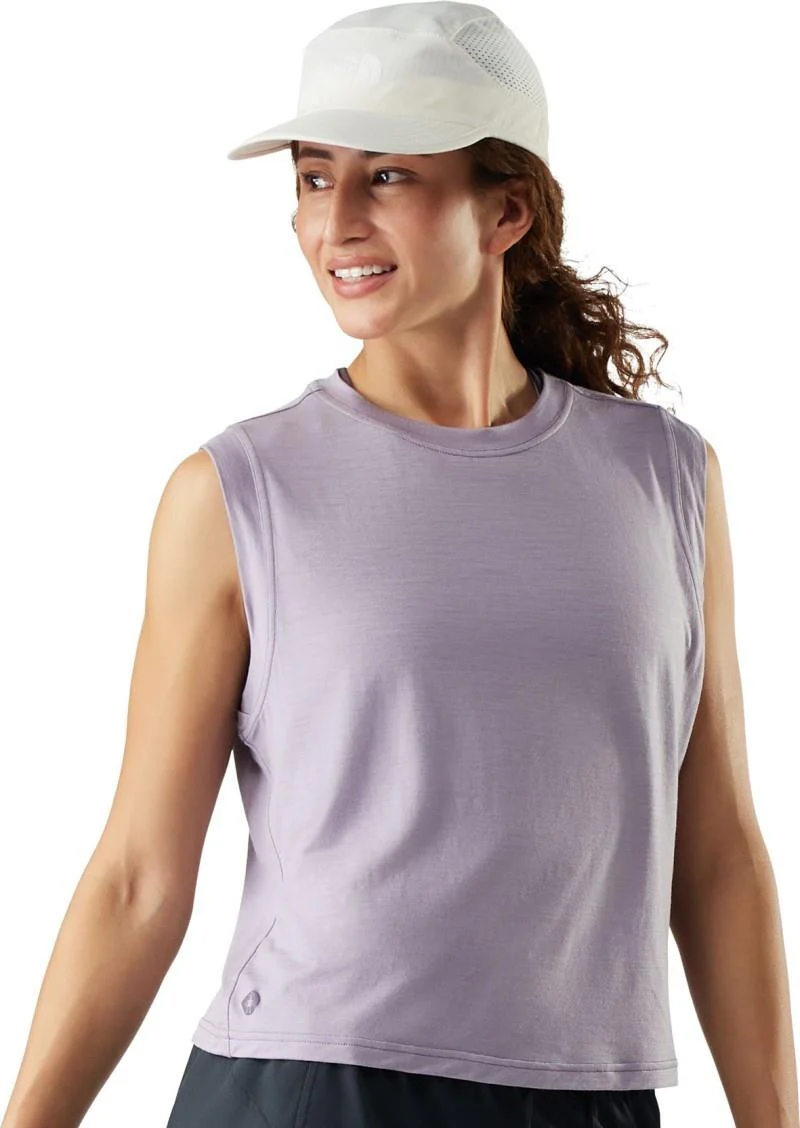 Active Ultralite Crop Tank - Womens - Image 5
