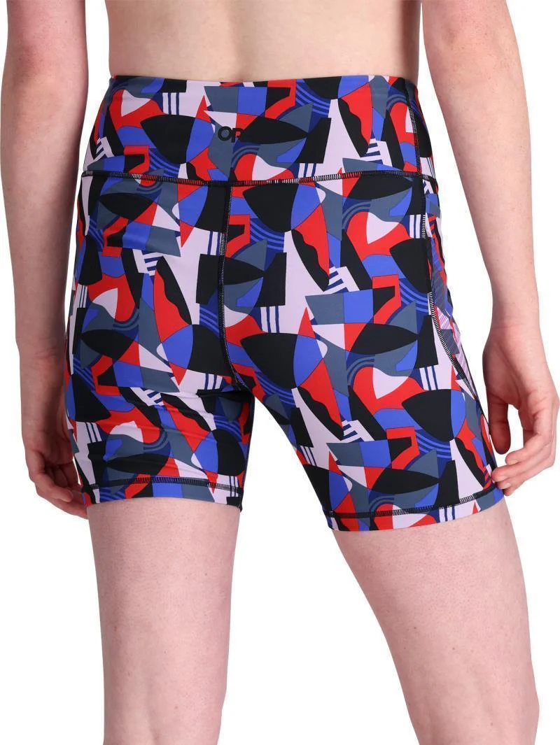 Ad-Vantage Printed Shorts, 6" Inseam - Womens - Image 4