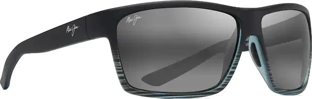 Alenuihaha, Grey Black Stripe Frame, Neutral Grey Lens