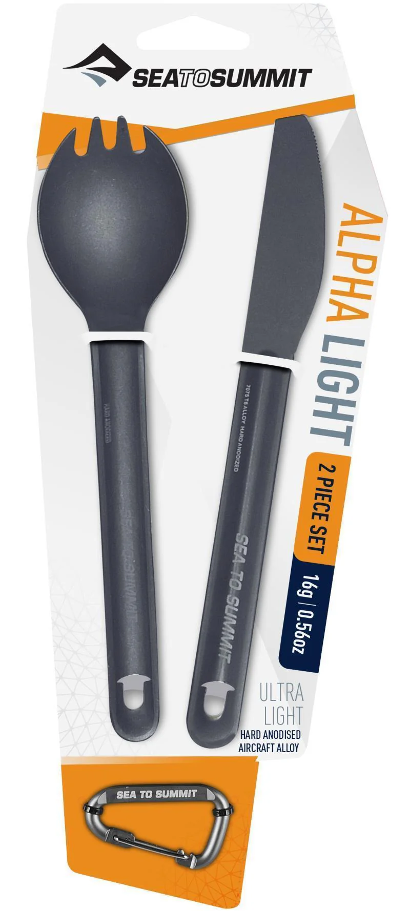Alpha Light Spork & Knife Set - Image 2