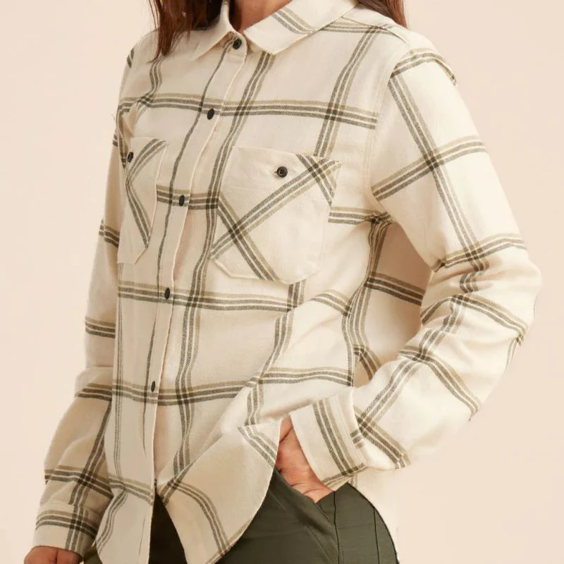 Alpine LS Flannel - Womens - Image 4