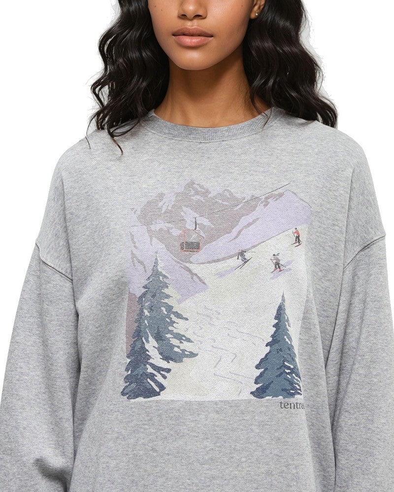 Alpine Oversized Crew - Womens - Image 5