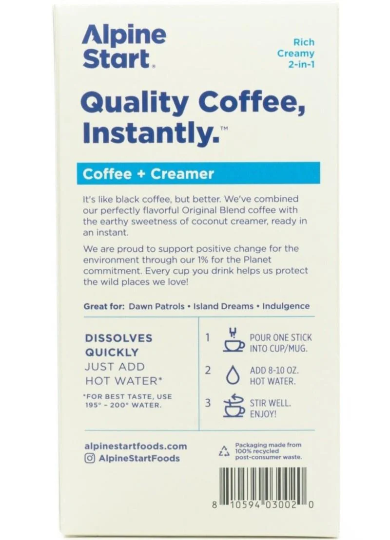 Alpine Start - Coffee + Creamer - 5 Pack - Image 3