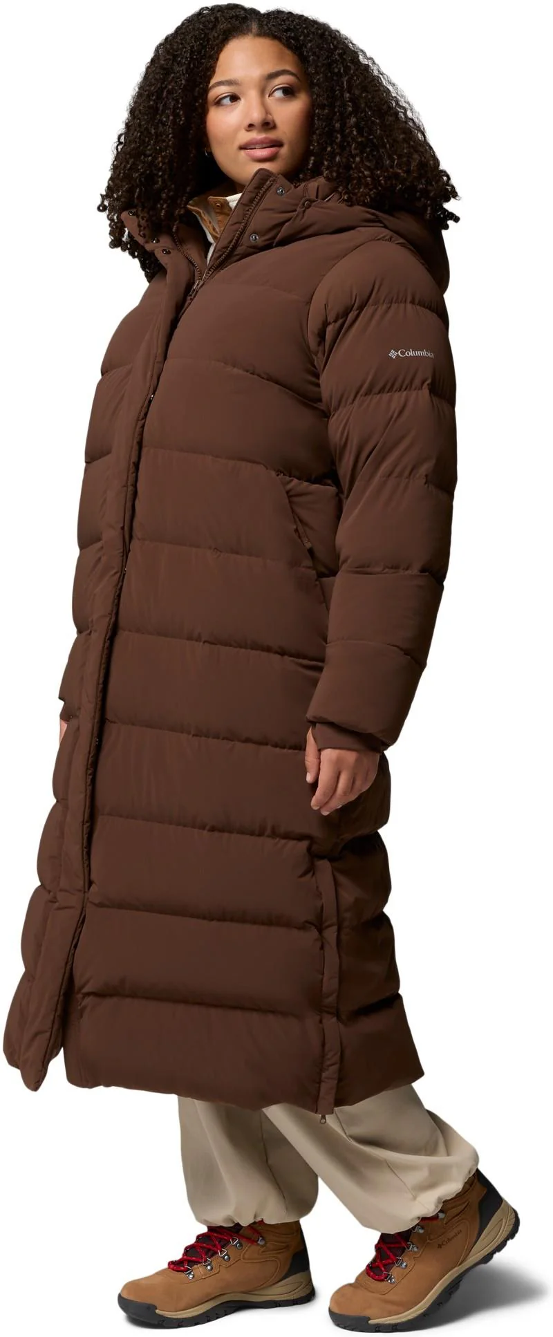 Amaze Puff Long Hooded Jacket, Extended - Womens - Image 13