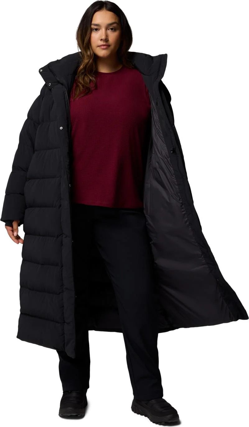 Amaze Puff Long Hooded Jacket, Extended - Womens - Image 3