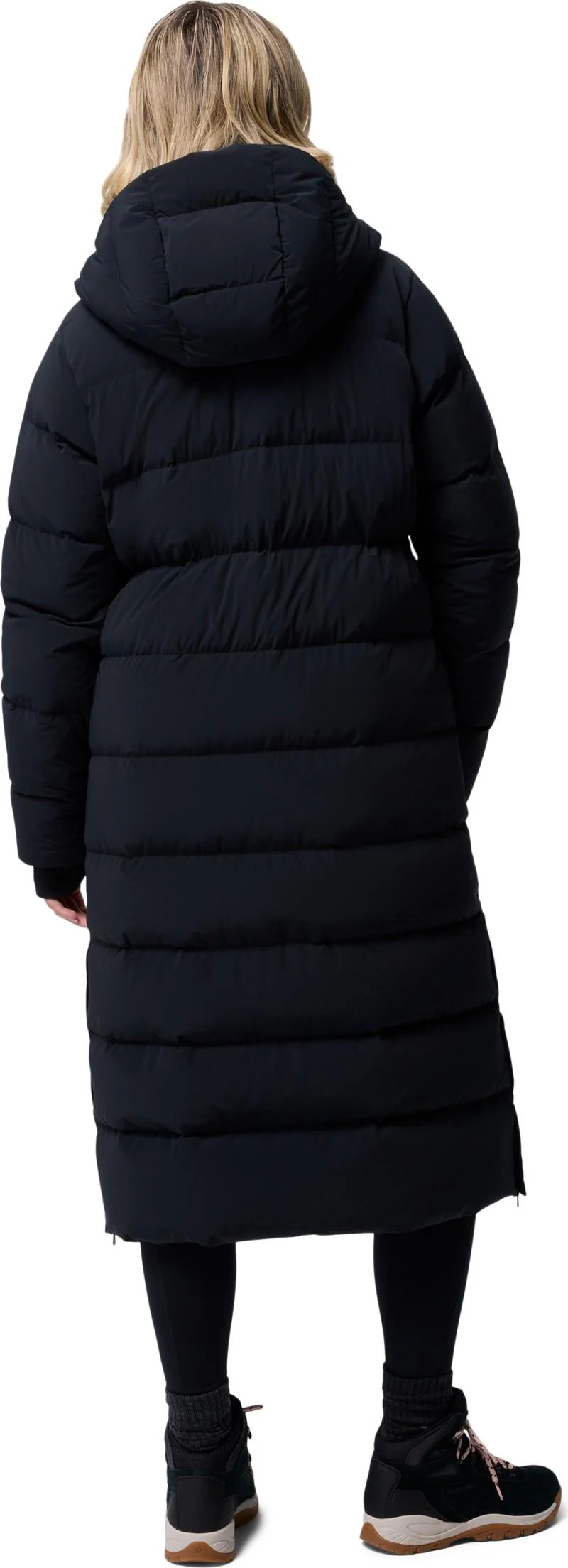 Amaze Puff Long Hooded Jacket - Womens - Image 4