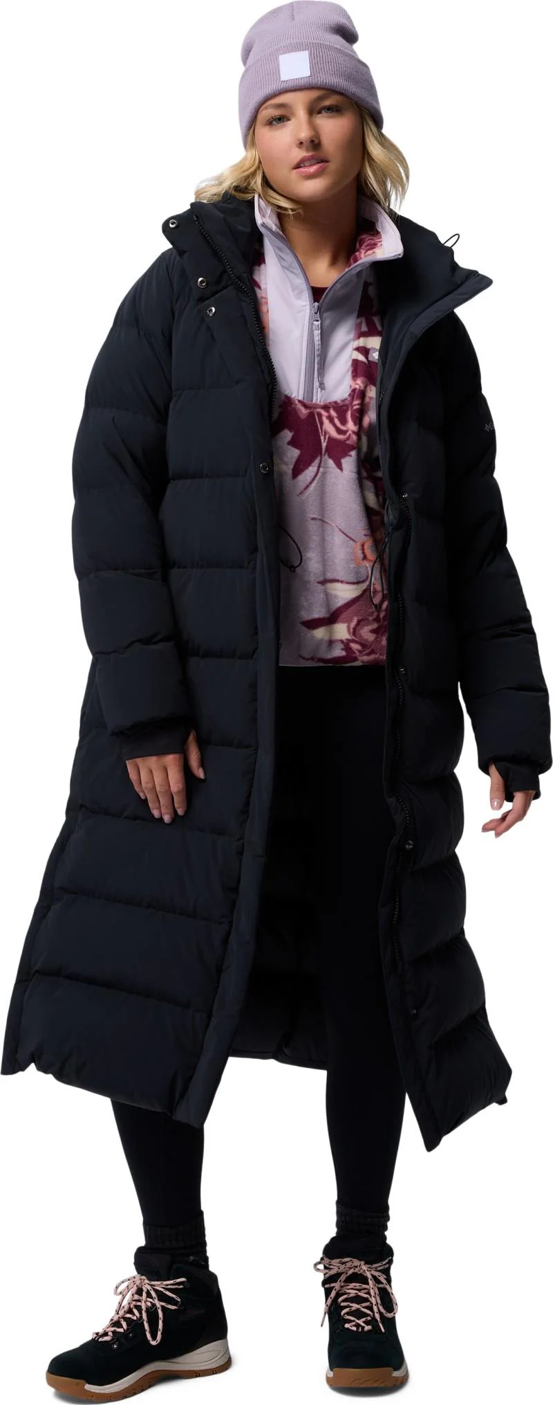 Amaze Puff Long Hooded Jacket - Womens - Image 5