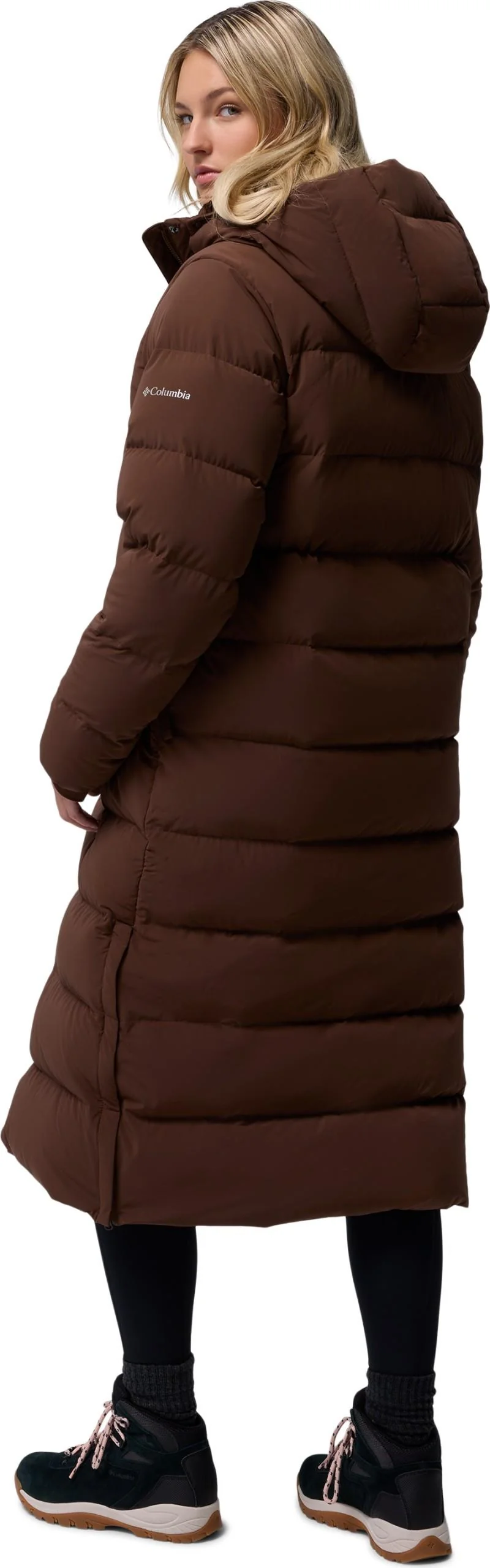 Amaze Puff Long Hooded Jacket - Womens - Image 9