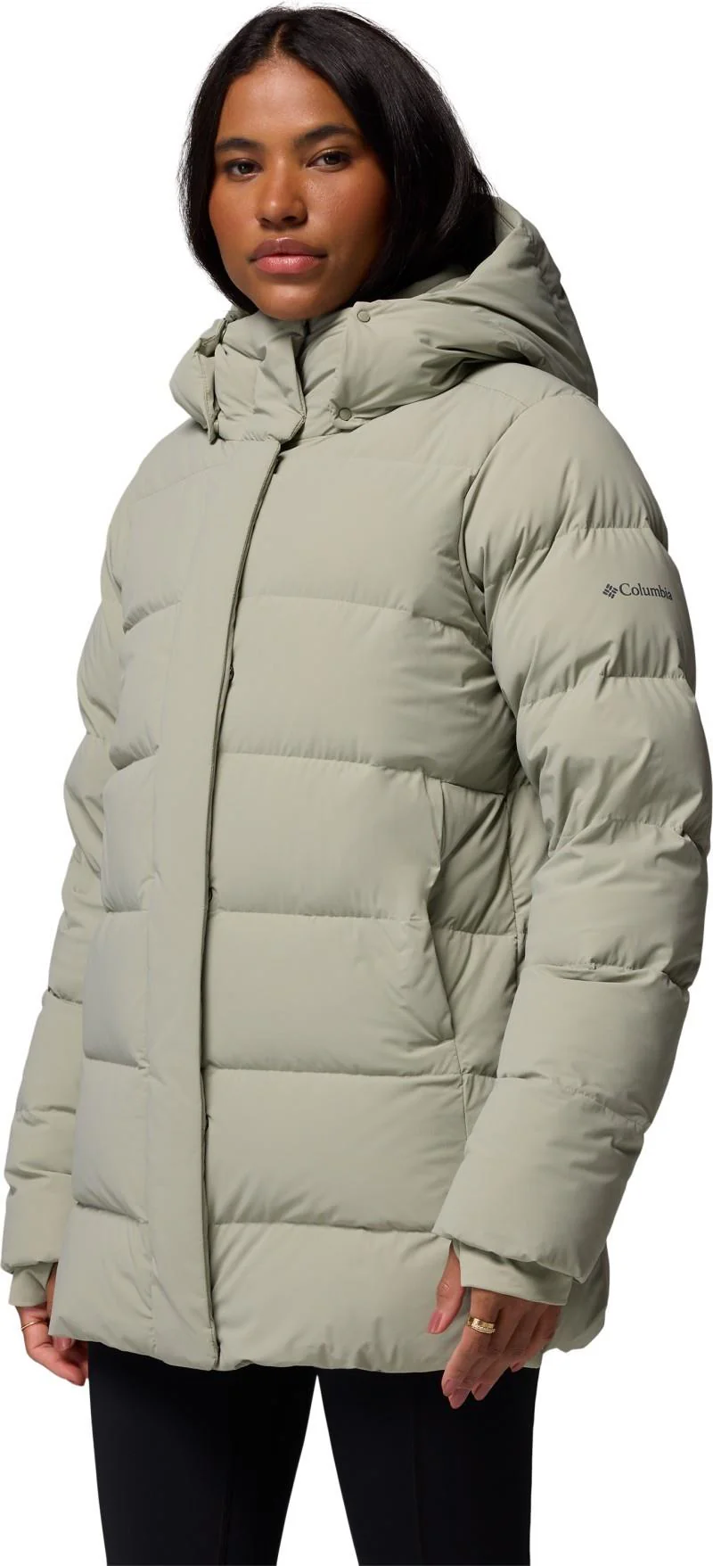 Amaze Puff Mid Hooded Jacket - Womens - Image 12