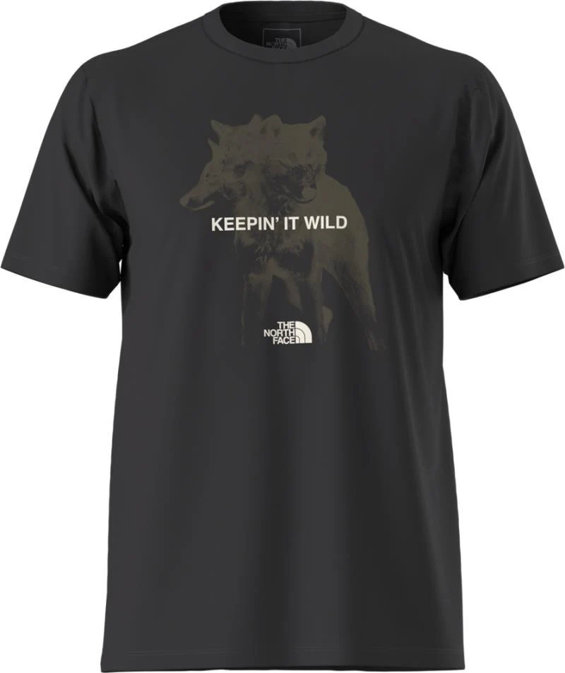 Animals We Love Wolf Graphic SS Tee - Mens - Image 2