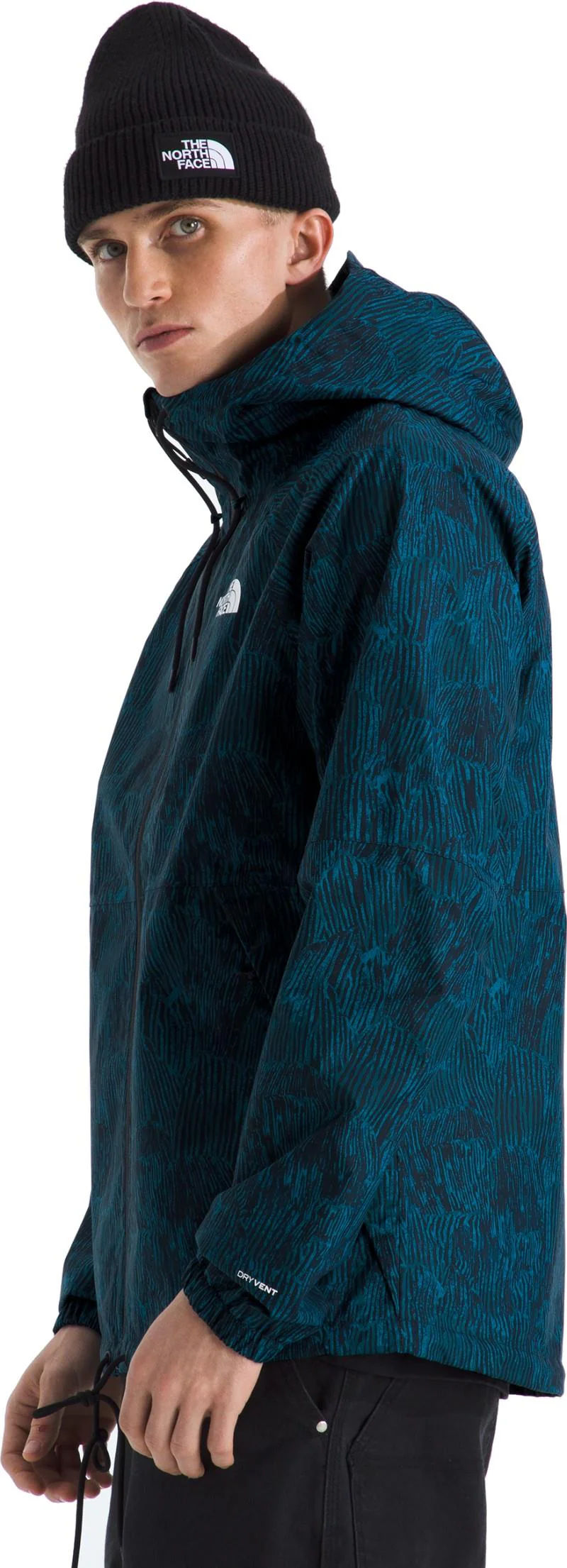 Antora Printed Rain Hoodie - Mens - Image 3