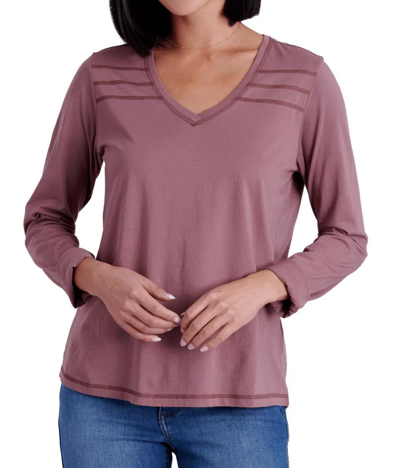 Arabella V-Neck LS - Womens - Image 6