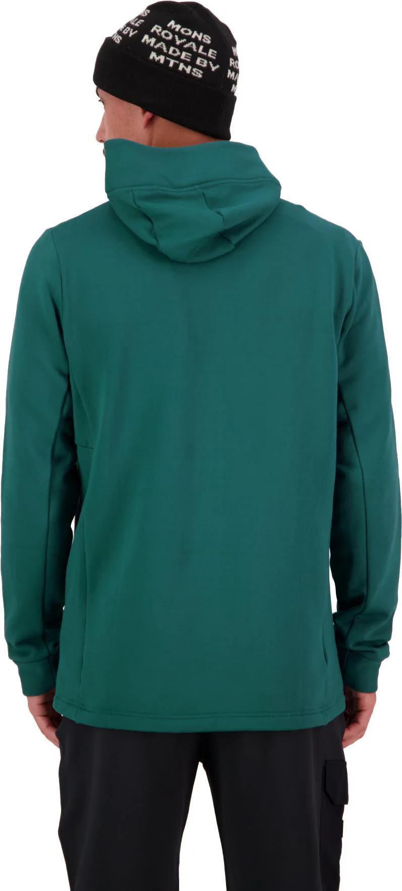 Arcadia Merino Fleece Hoody - Mens - Image 3
