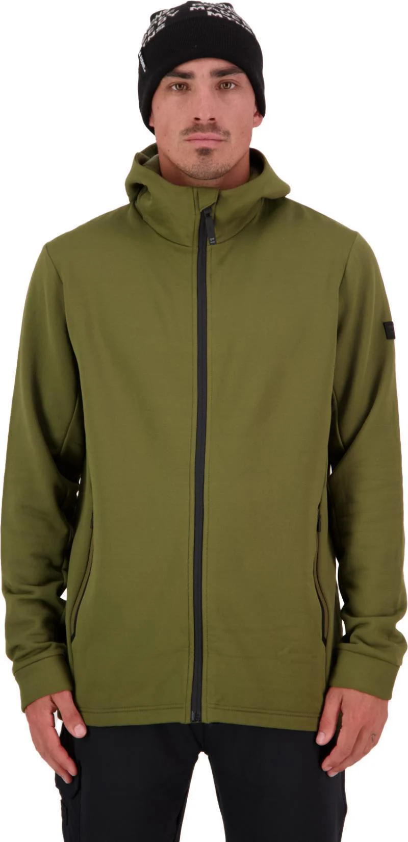 Arcadia Merino Fleece Hoody - Mens - Image 7