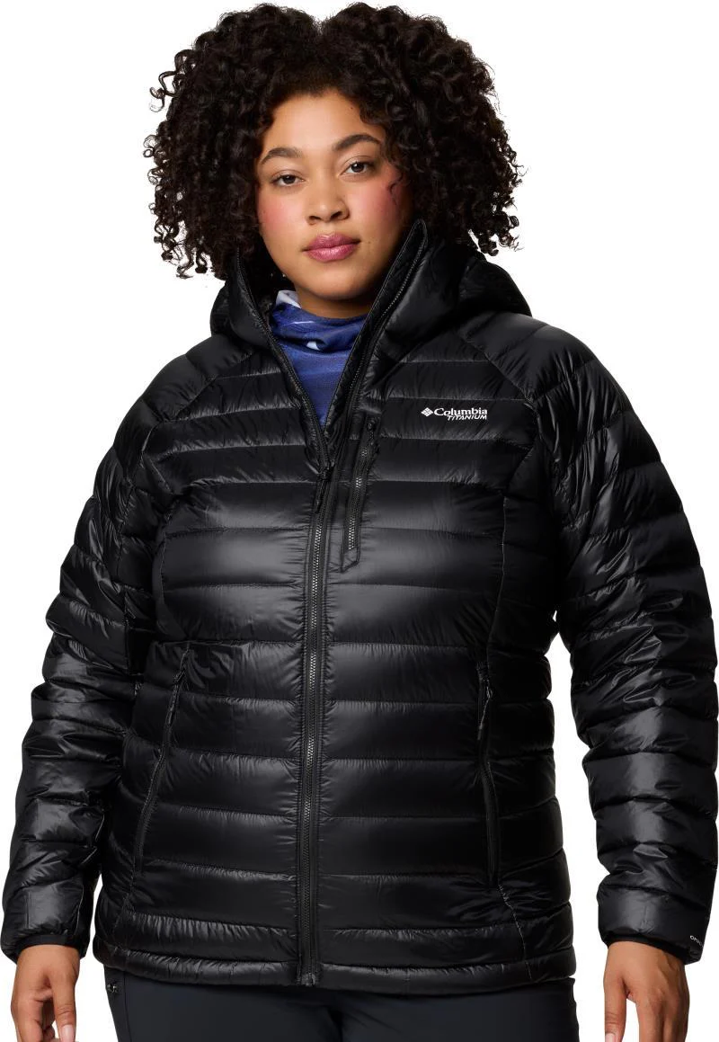 Arctic Crest Down Hooded Jacket, Extended - Womens
