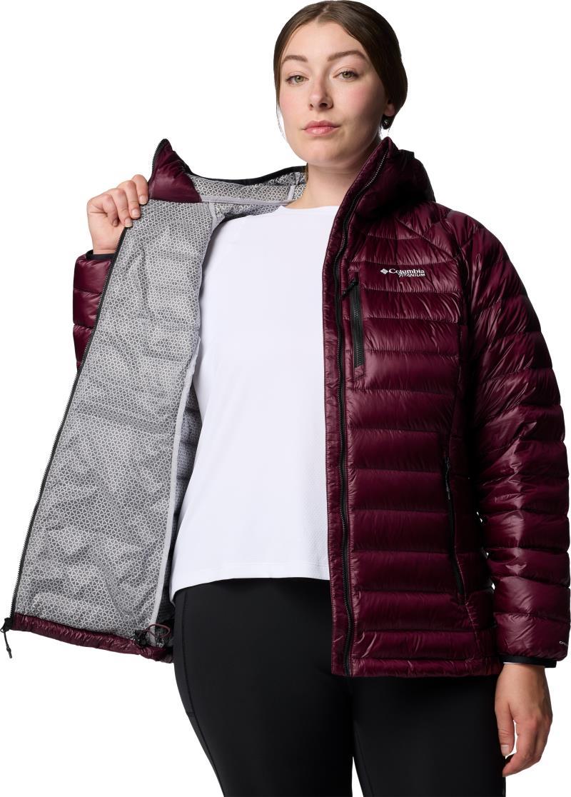 Arctic Crest Down Hooded Jacket, Extended - Womens - Image 12