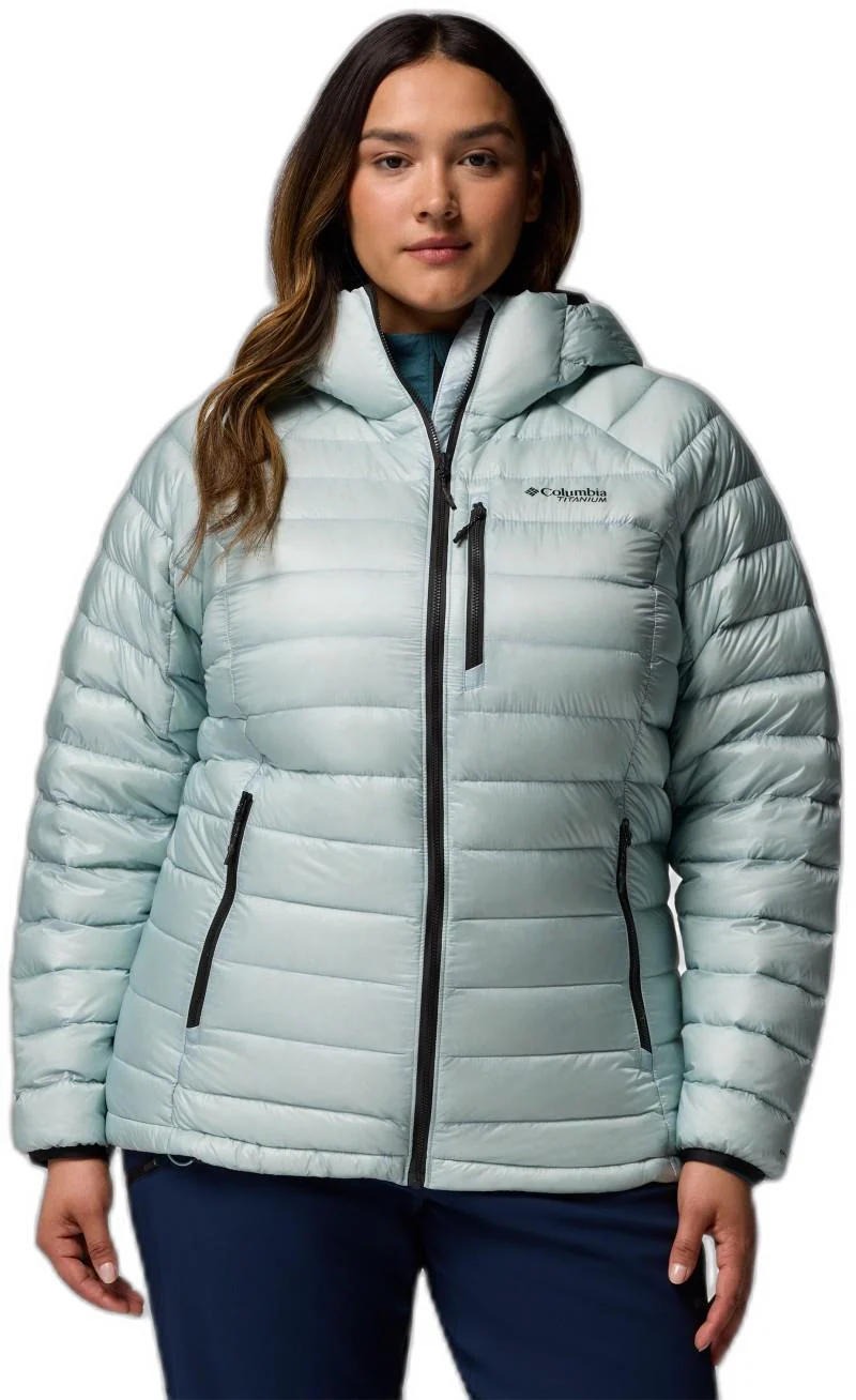 Arctic Crest Down Hooded Jacket, Extended - Womens - Image 13