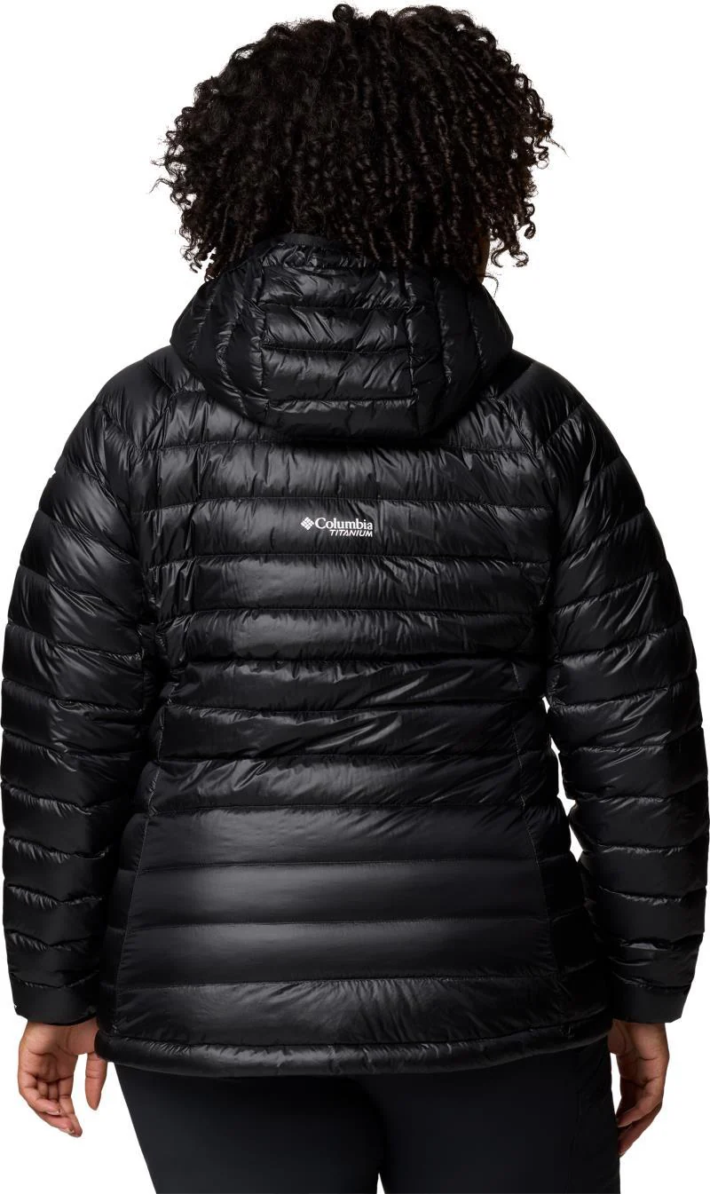 Arctic Crest Down Hooded Jacket, Extended - Womens - Image 3