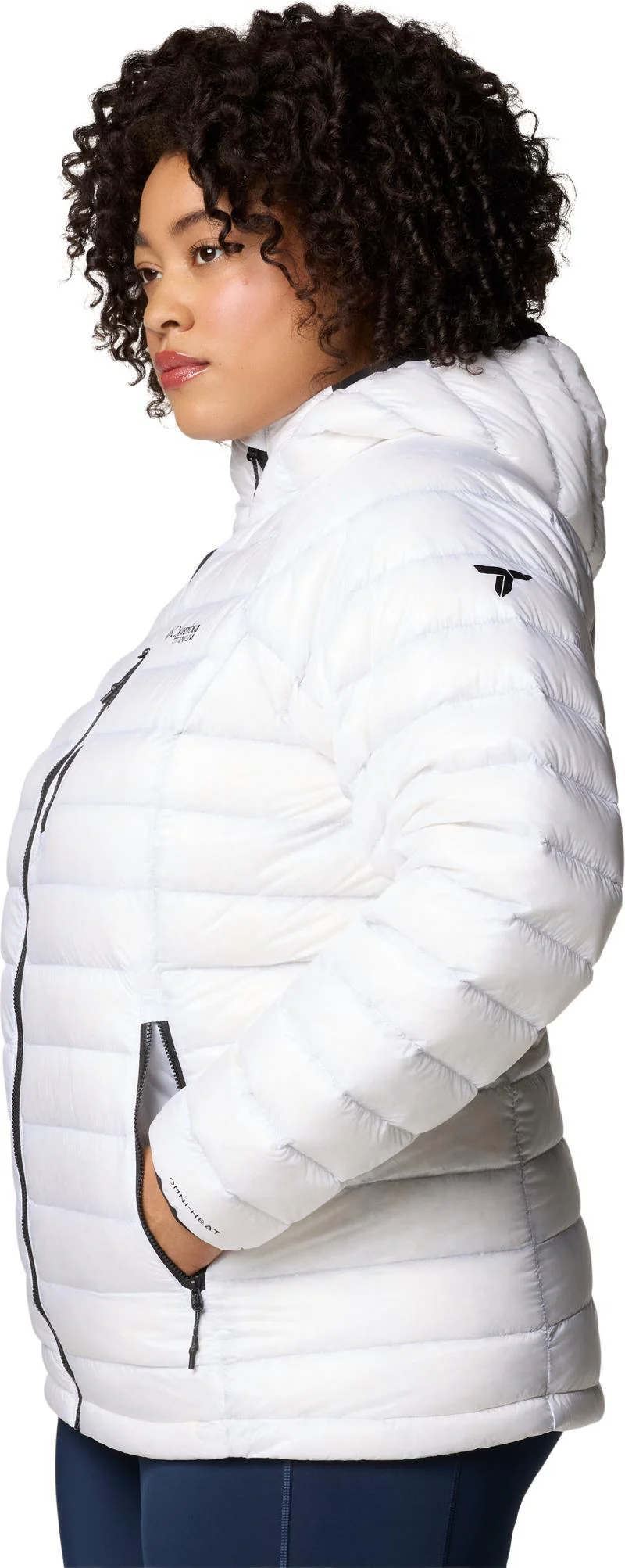 Arctic Crest Down Hooded Jacket, Extended - Womens - Image 5