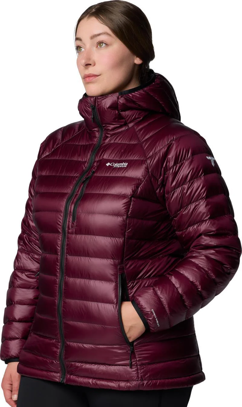 Arctic Crest Down Hooded Jacket, Extended - Womens - Image 9