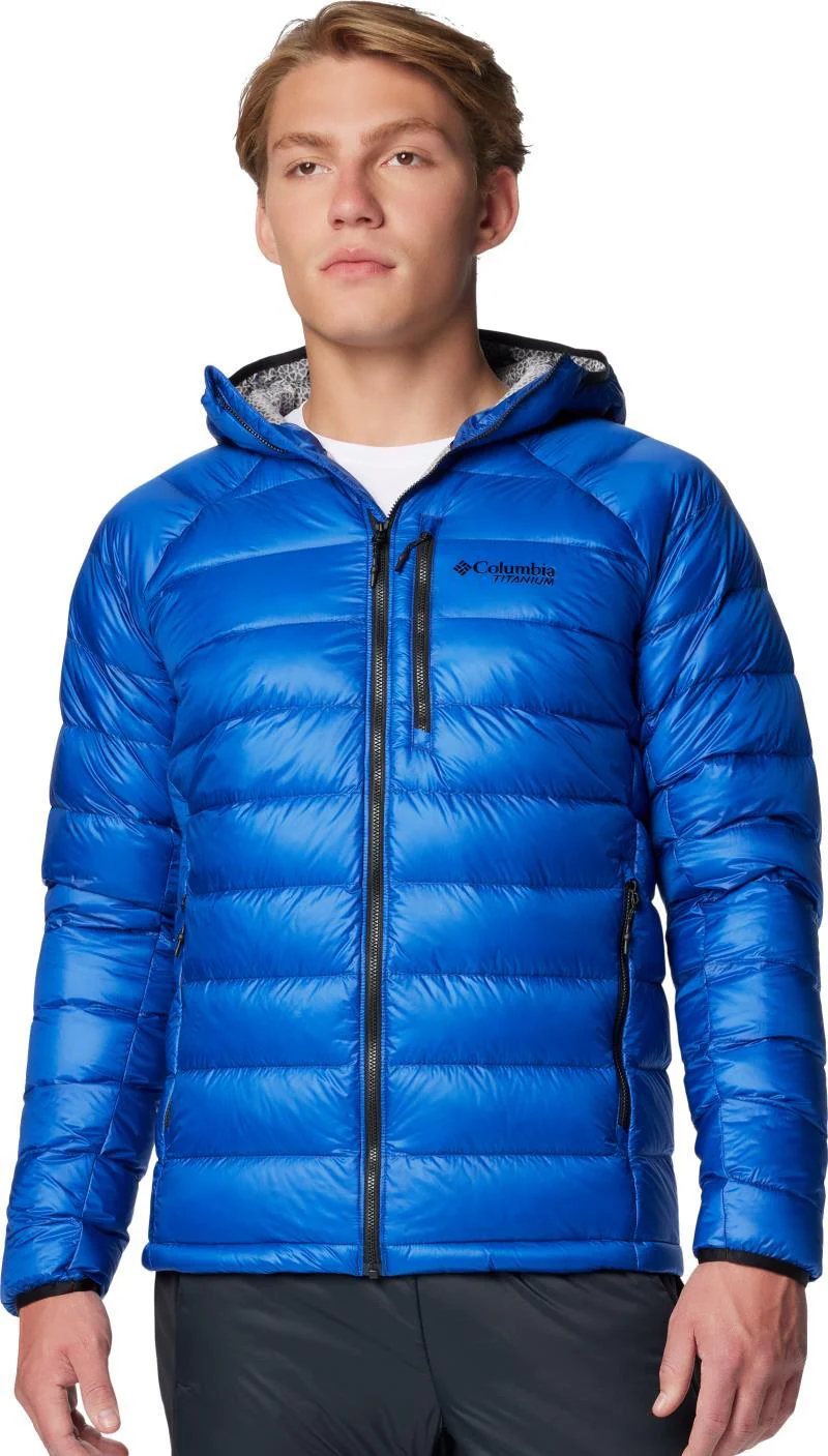 Arctic Crest Down Hooded Jacket - Mens - Image 11