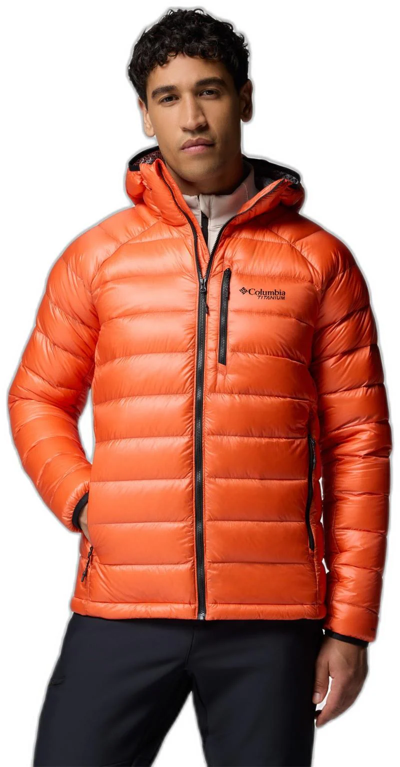Arctic Crest Down Hooded Jacket - Mens - Image 16
