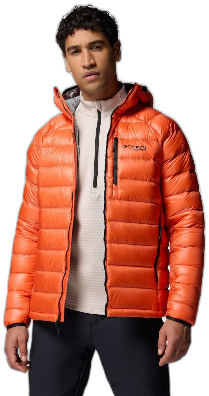 Arctic Crest Down Hooded Jacket - Mens - Image 19