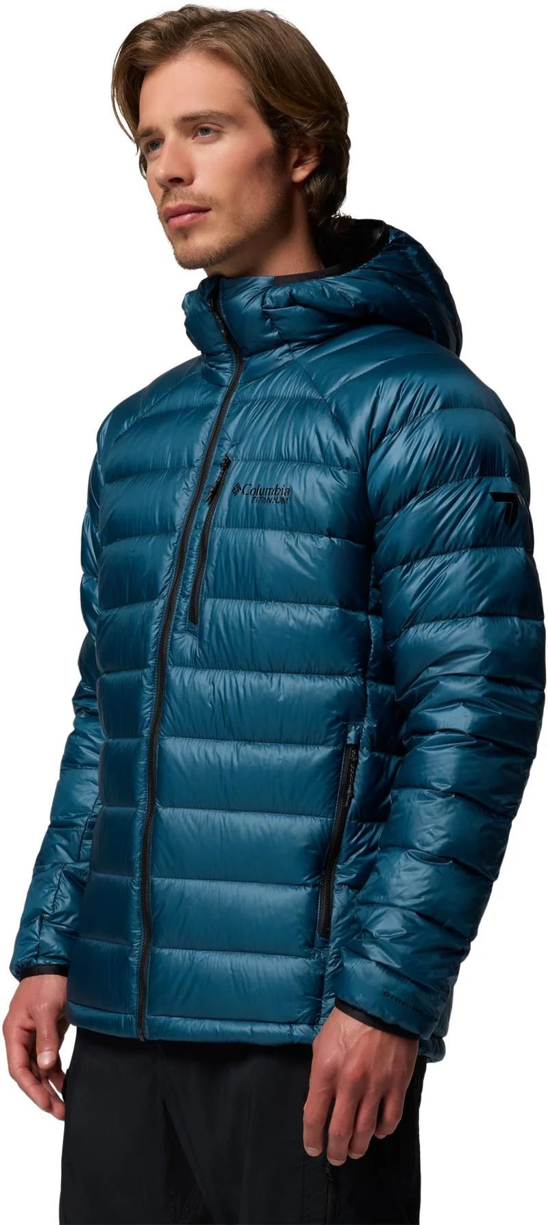 Arctic Crest Down Hooded Jacket - Mens - Image 21