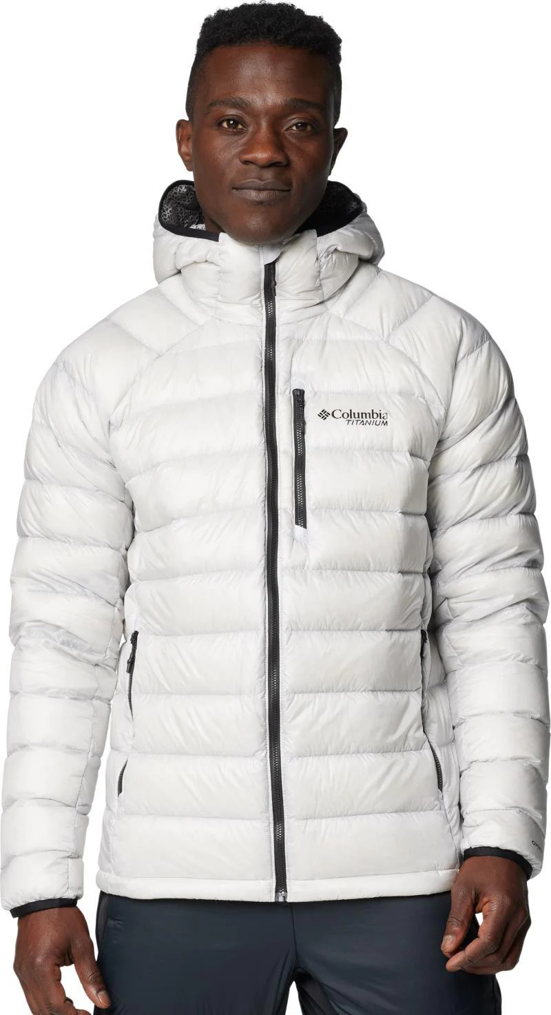 Arctic Crest Down Hooded Jacket - Mens - Image 6