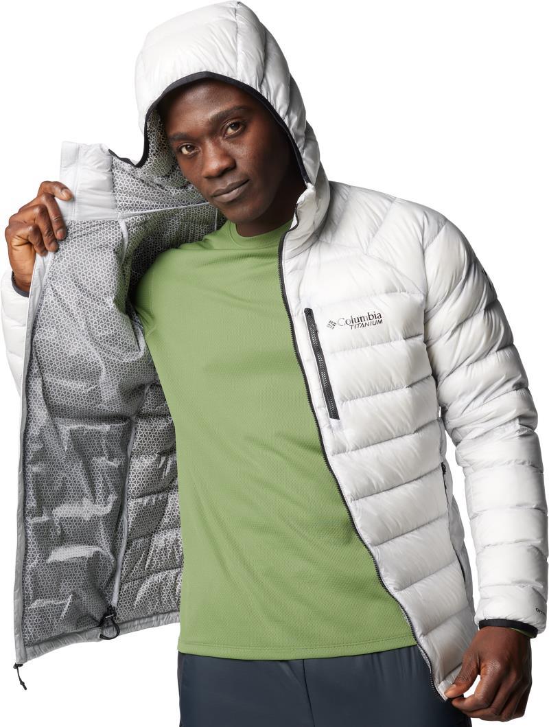 Arctic Crest Down Hooded Jacket - Mens - Image 9
