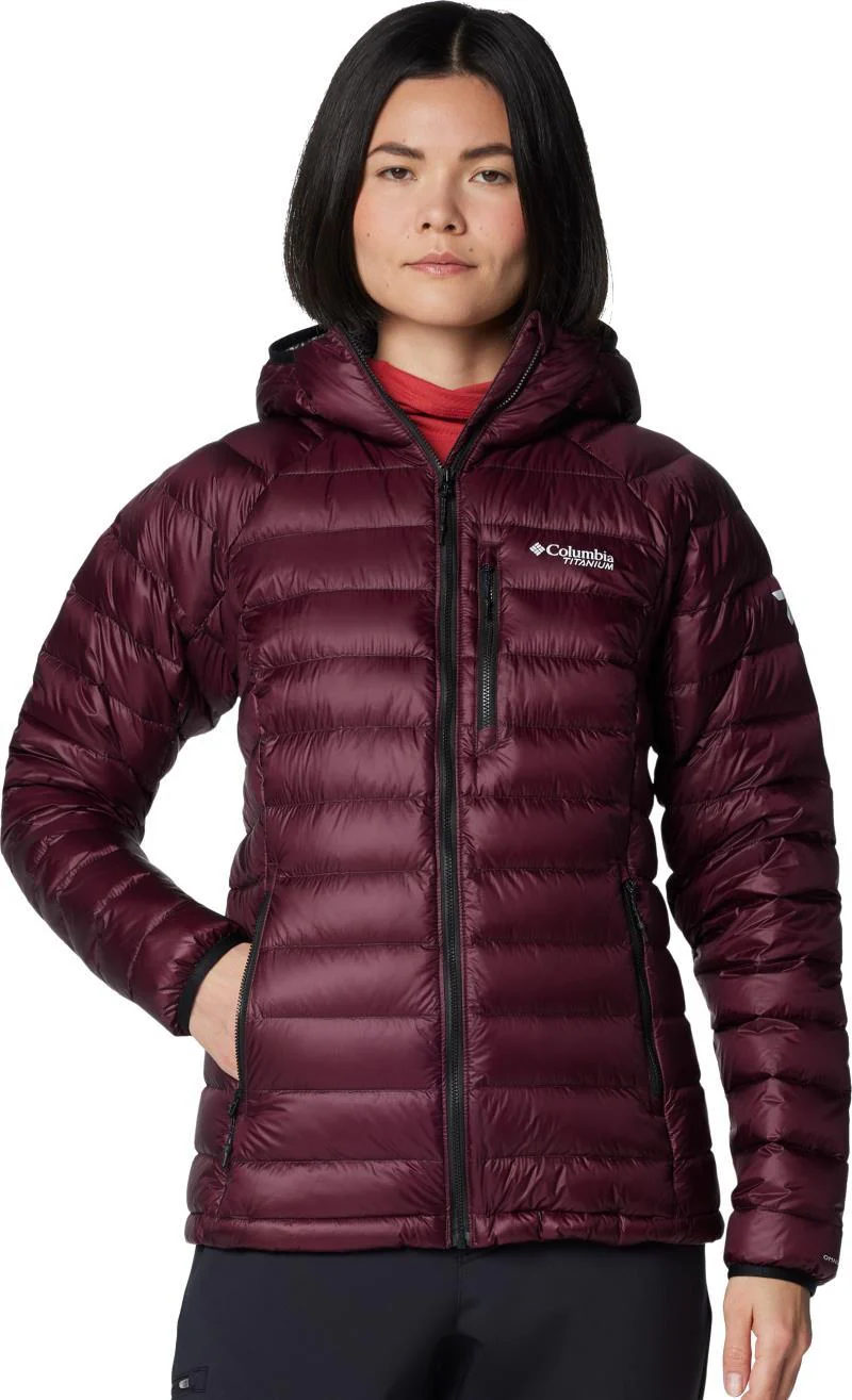 Arctic Crest Down Hooded Jacket - Womens - Image 11
