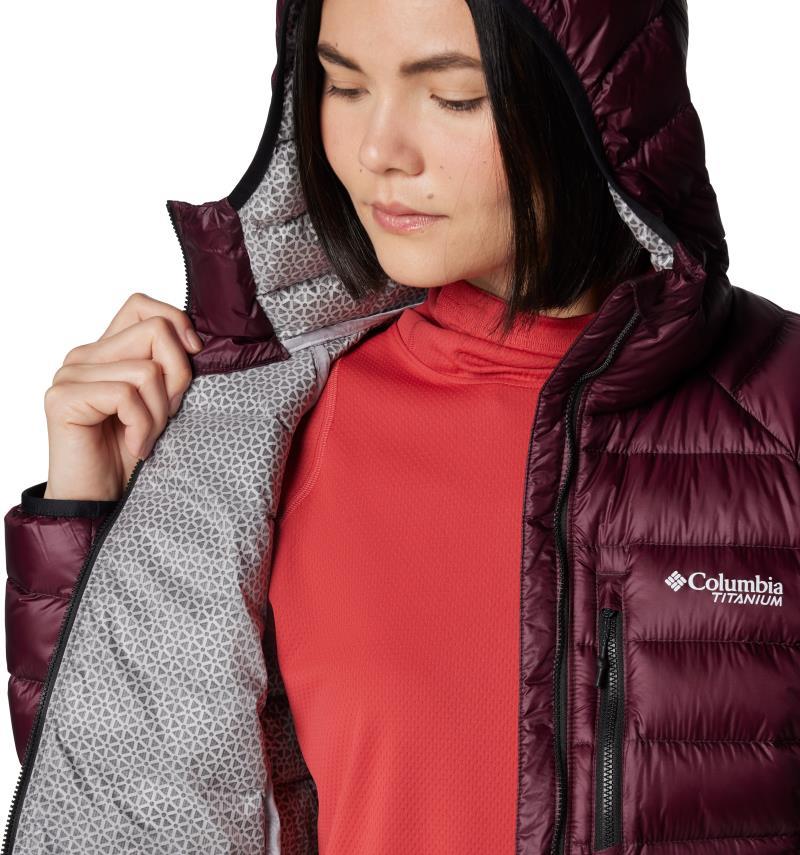 Arctic Crest Down Hooded Jacket - Womens - Image 14