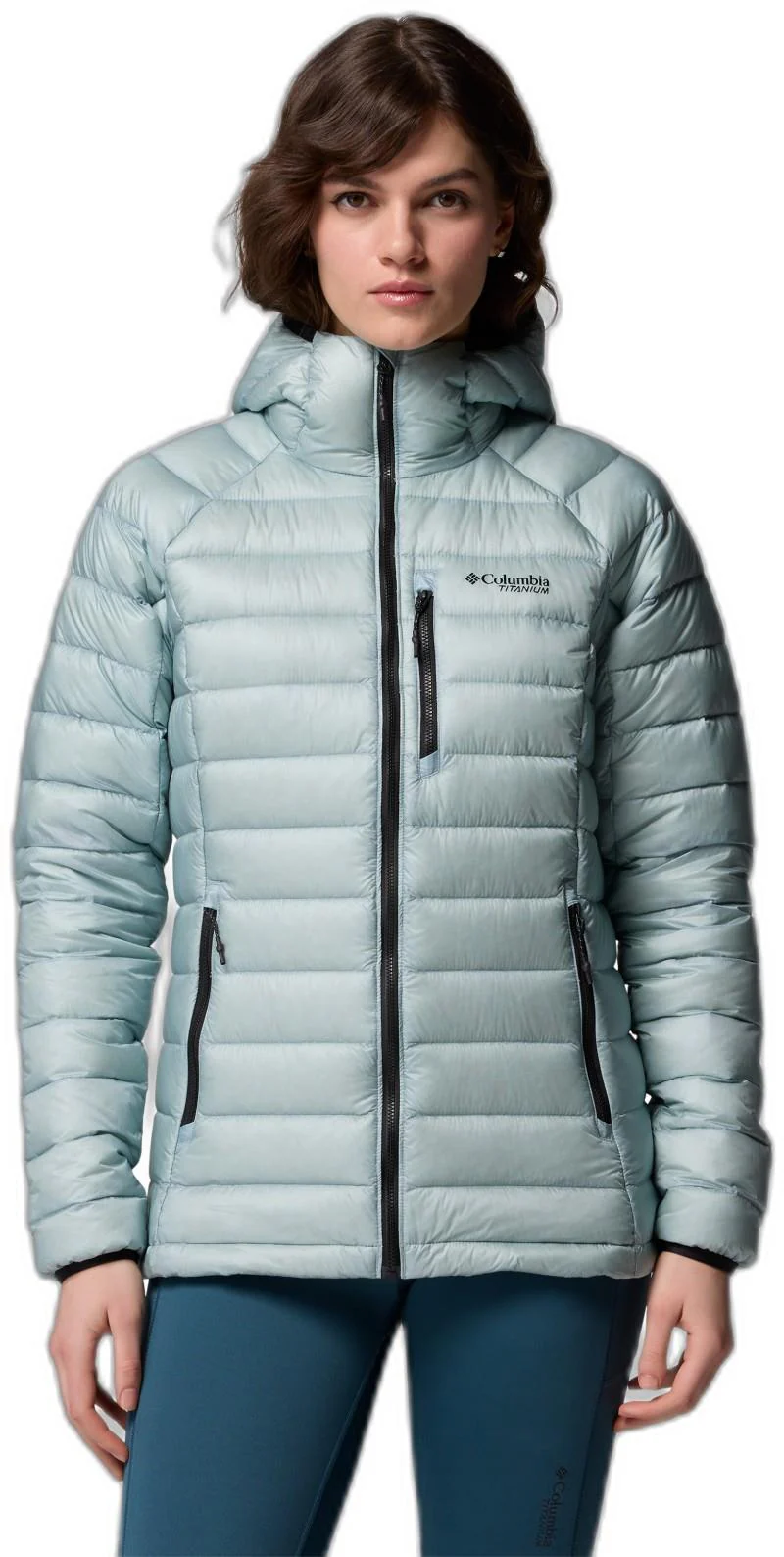 Arctic Crest Down Hooded Jacket - Womens - Image 15