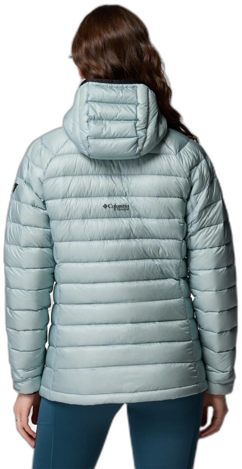 Arctic Crest Down Hooded Jacket - Womens - Image 16