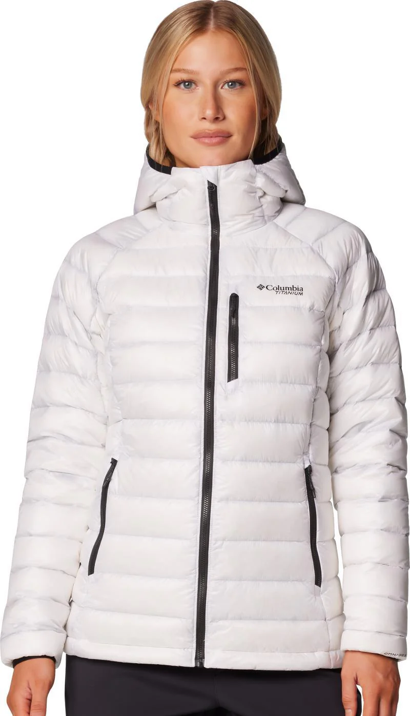 Arctic Crest Down Hooded Jacket - Womens - Image 4