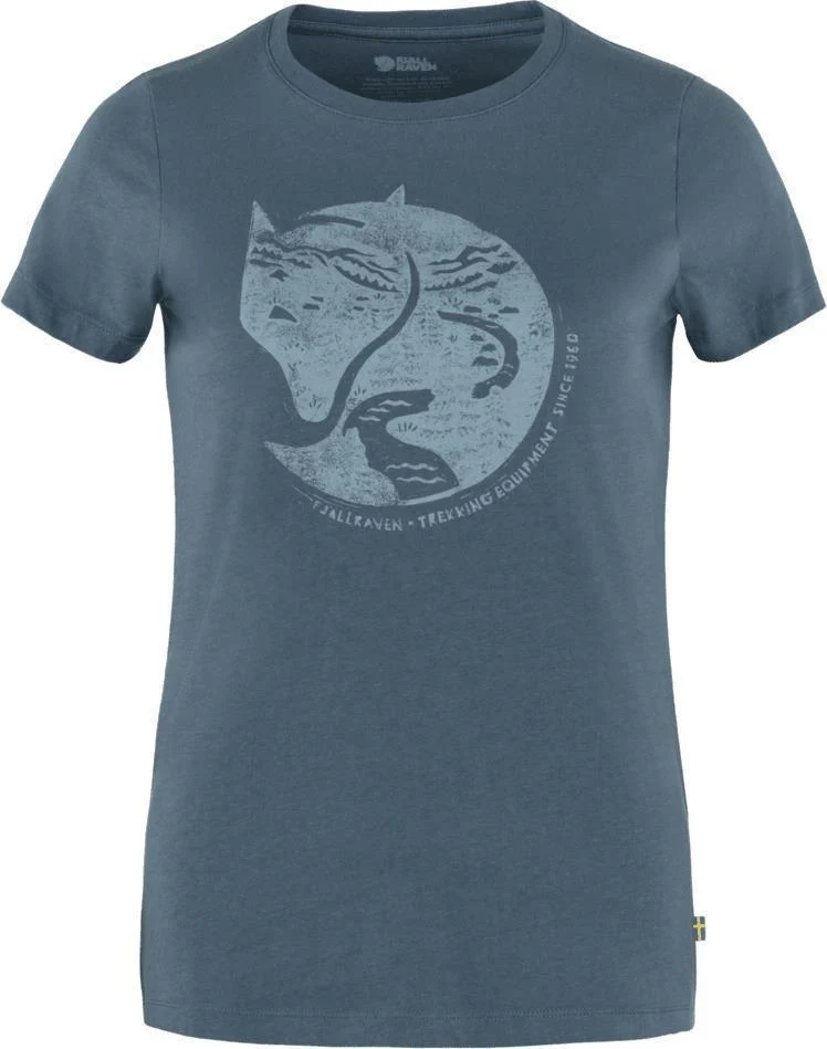 Arctic Fox Print T-Shirt - Womens - Image 2