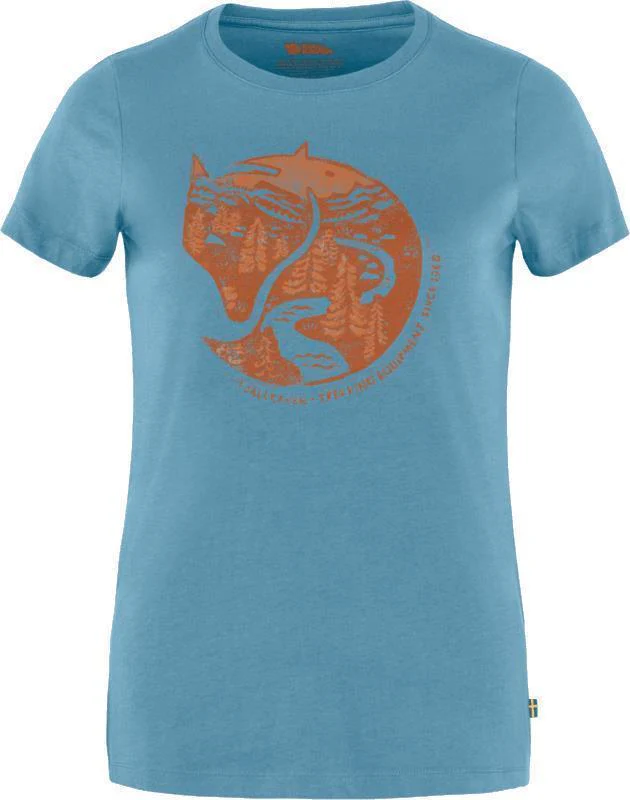 Arctic Fox Print T-Shirt - Womens - Image 4