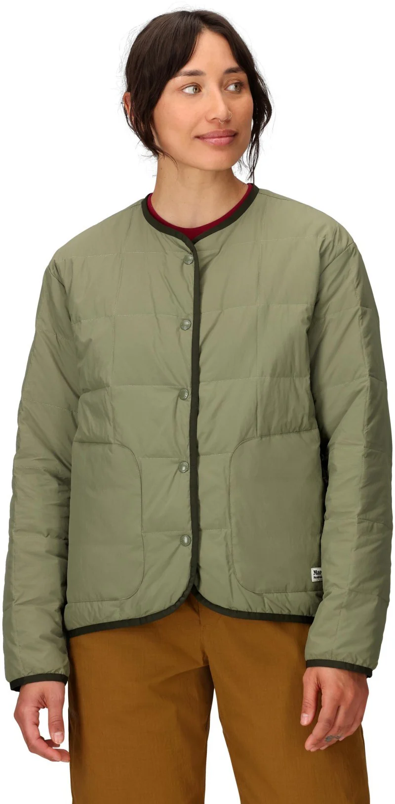Ares Collarless Jacket - Womens - Image 3