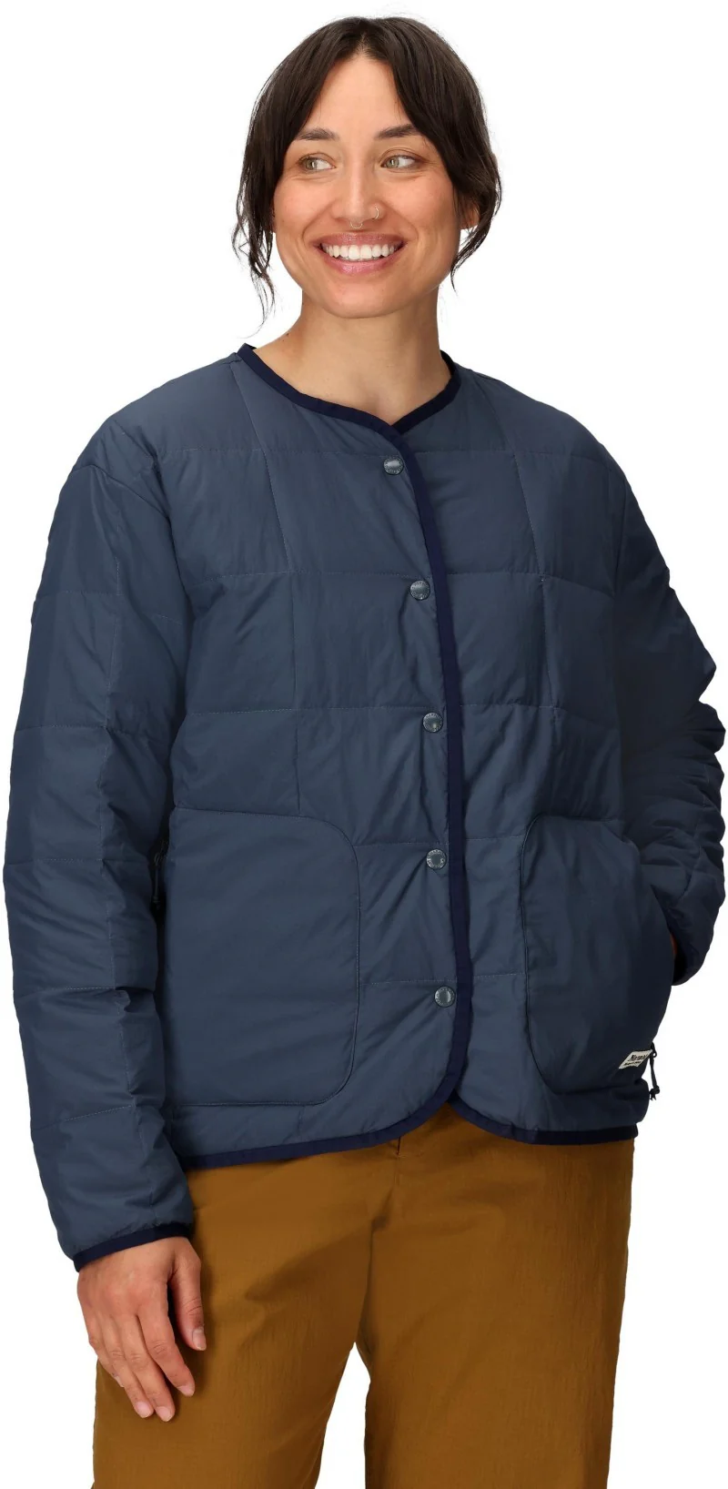 Ares Collarless Jacket - Womens - Image 6