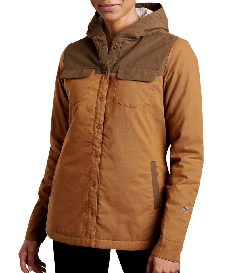 Artisan Hooded Shirt Jacket - Womens - Image 17