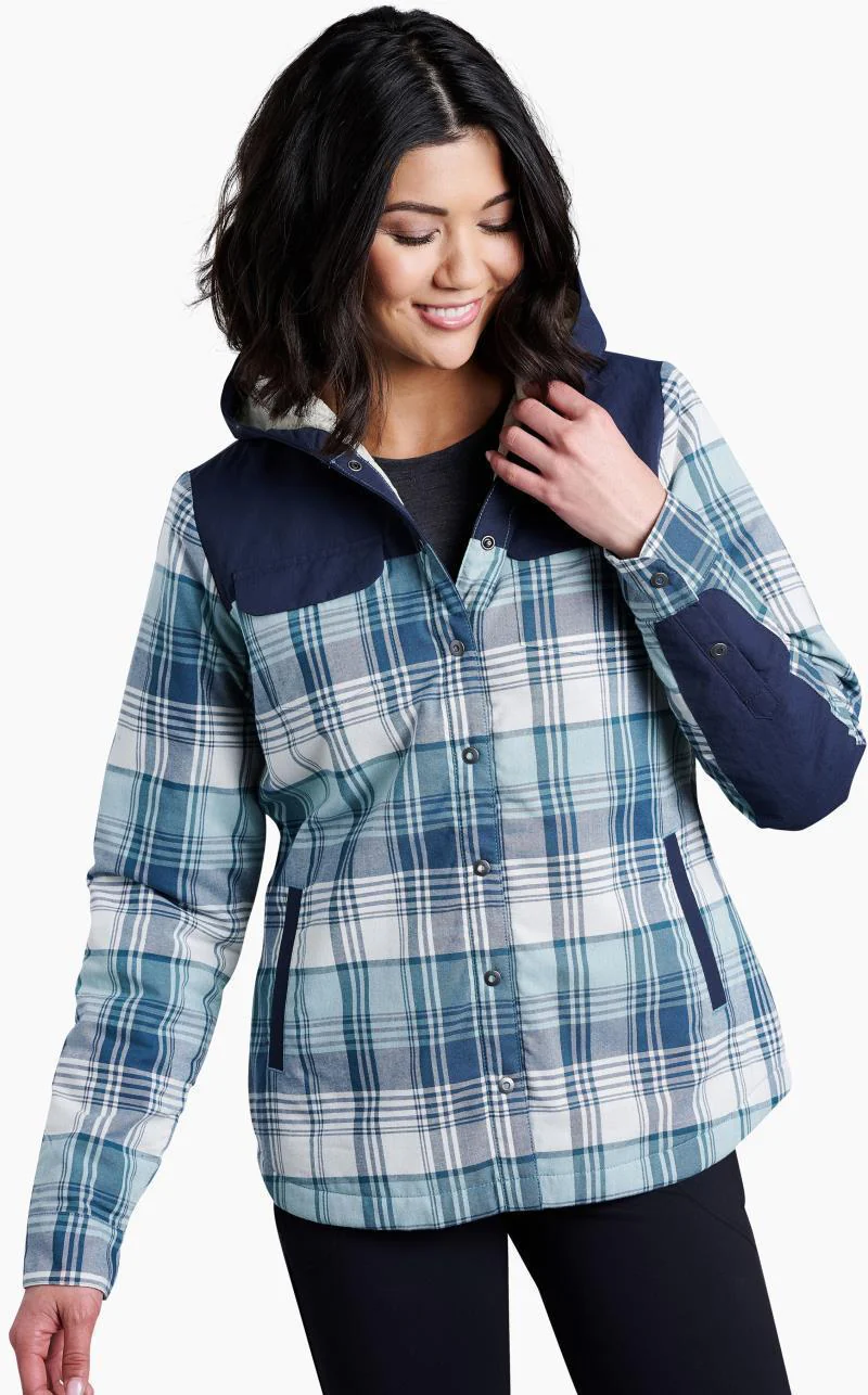 Artisan Hooded Shirt Jacket - Womens - Image 6