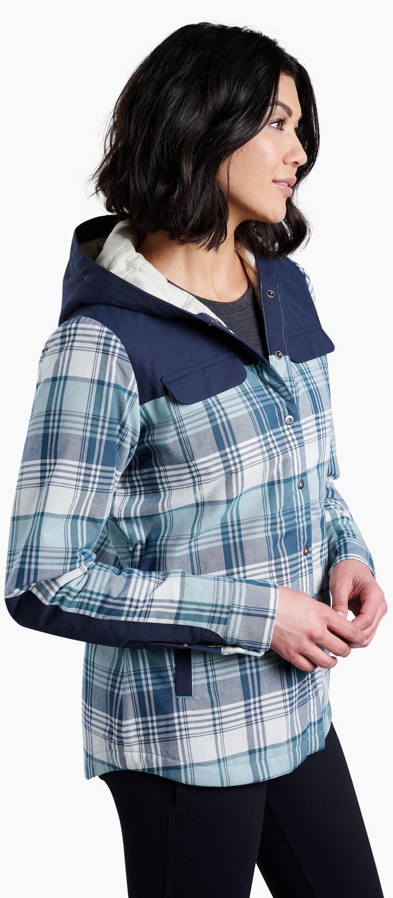 Artisan Hooded Shirt Jacket - Womens - Image 7