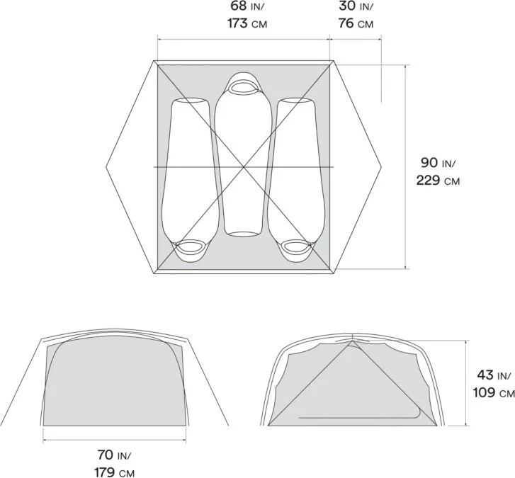 Aspect 3, 3-4 Person Tent - Image 11