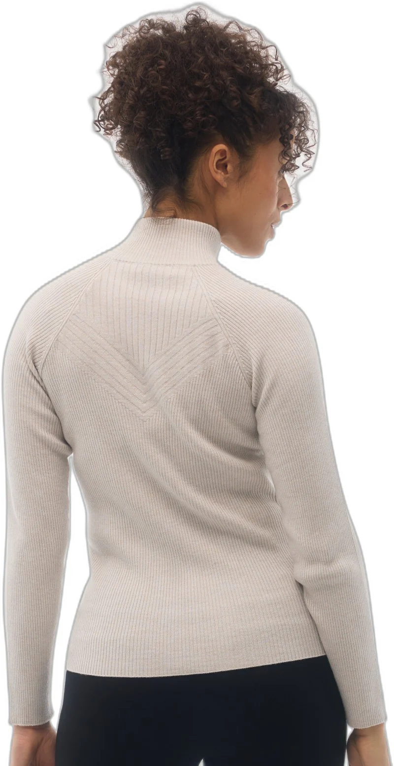 Astra Half Zip Fitted Sweater - Womens - Image 6
