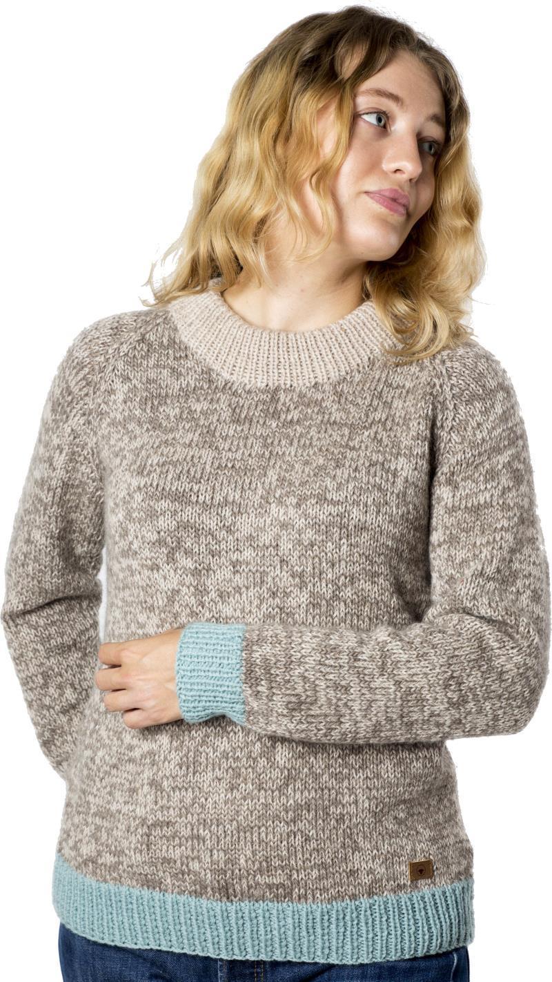 Astra Round Neck Sweater, 100% Merino - Womens