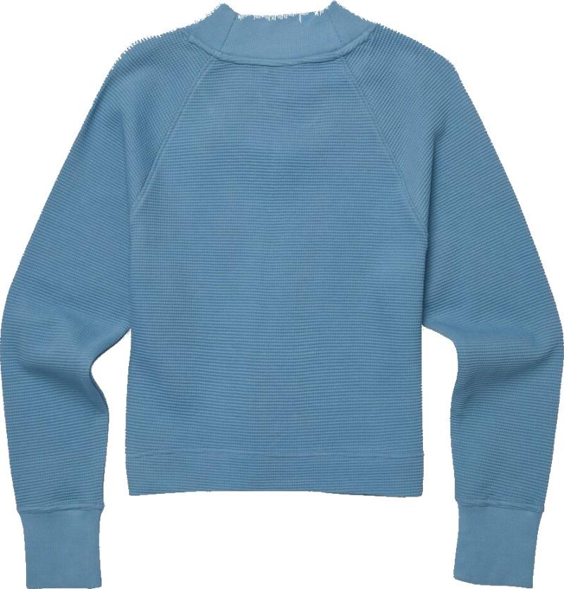 Atajo LS Waffle V-Neck - Womens - Image 2