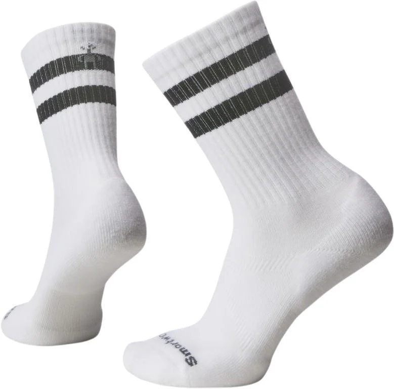 Athletic Stripe Crew Socks - Unisex - Image 2