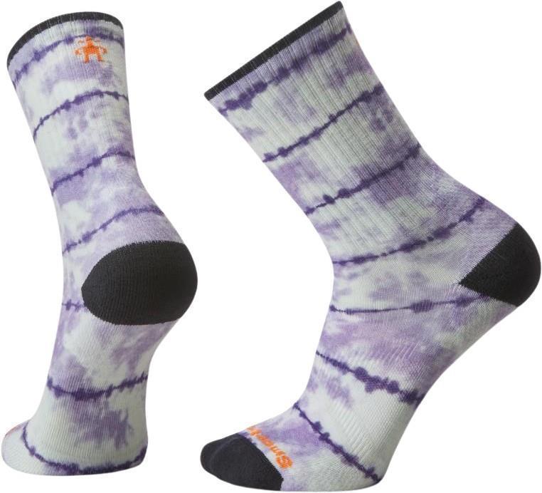 Athletic Tie Dye Print Crew Socks - Unisex