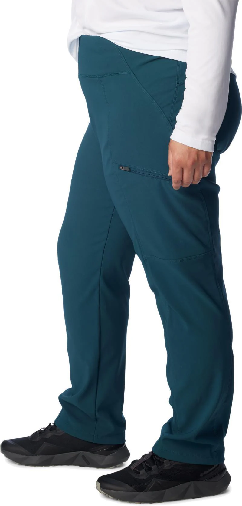 Back Beauty Highrise Warm Winter Pants, Reg - Plus - Womens - Image 9